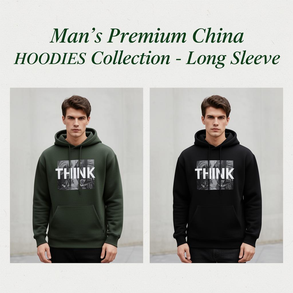 Man's Premium China Hoodies Collection