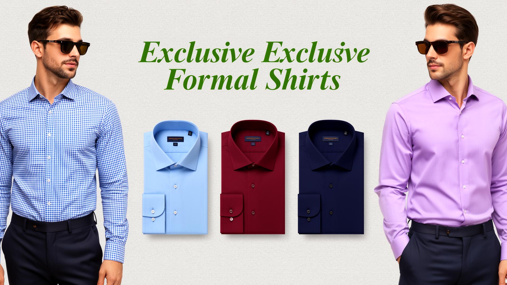 Exclusive Formal Shirts Collection